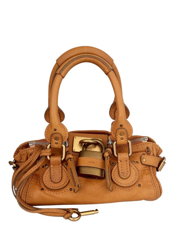 CHLOE VINTAGE MINI PADDINGTON LOCK BAG