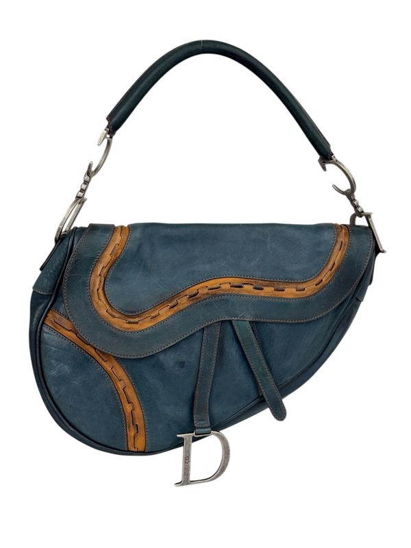 CHRISTIAN DIOR VINTAGE GAUCHO SADDLE BAG