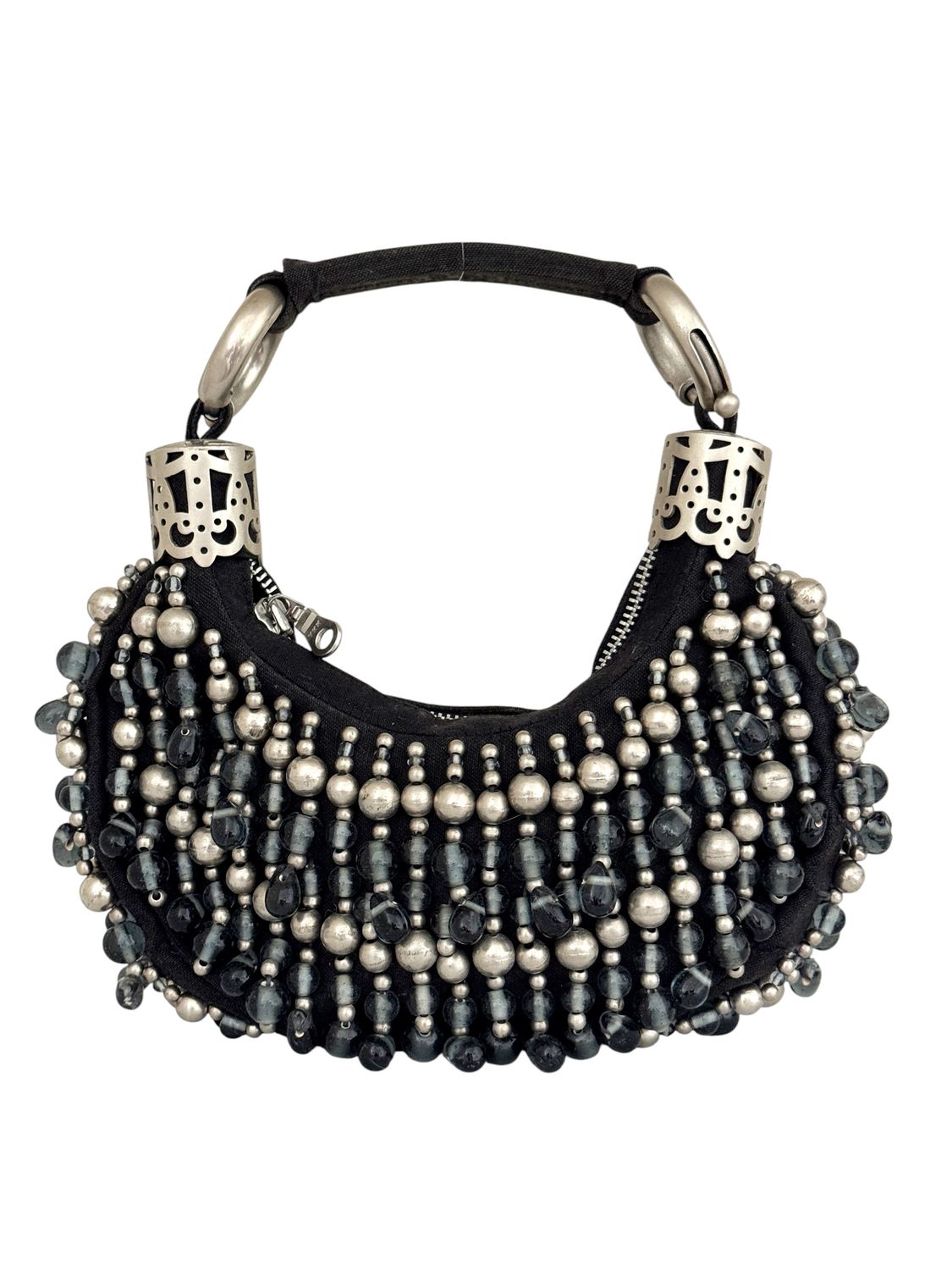 CHLOE VINTAGE PHEOBE PHILO BEADED EMBELLISHED HOBO BAG