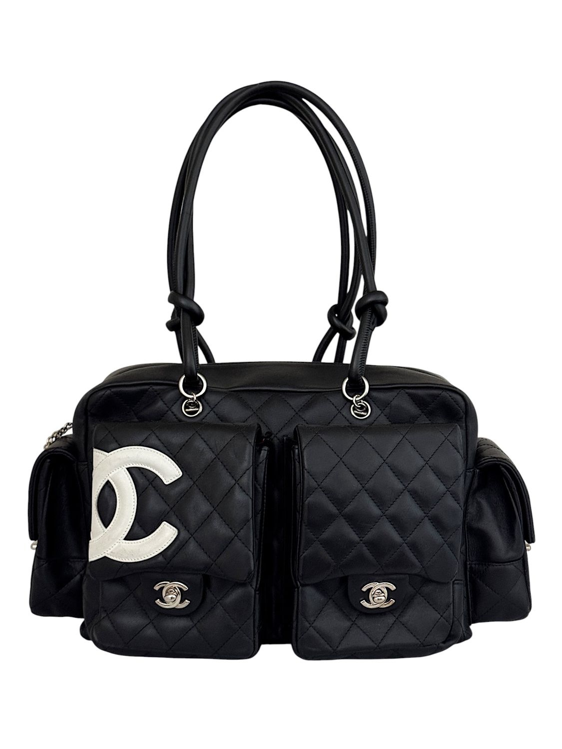 CHANEL LARGE LIGNE CAMBON REPORTER SHOULDER BAG