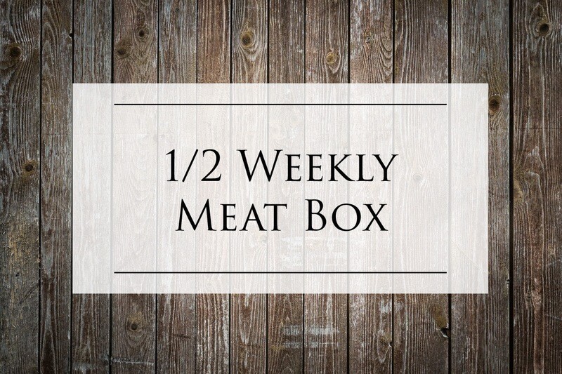 1/2 Weekly Meat Box