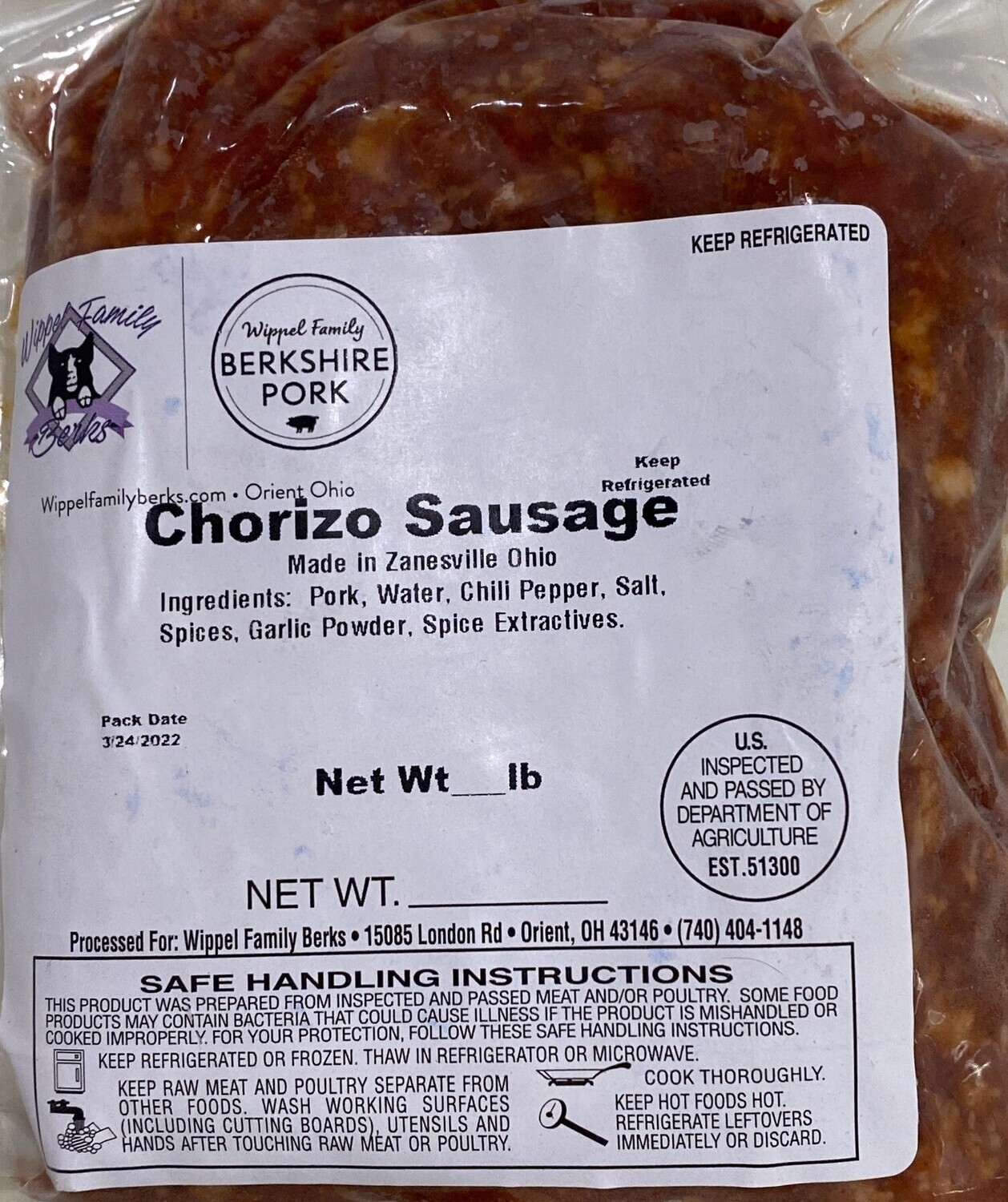 Chorizo Sausage