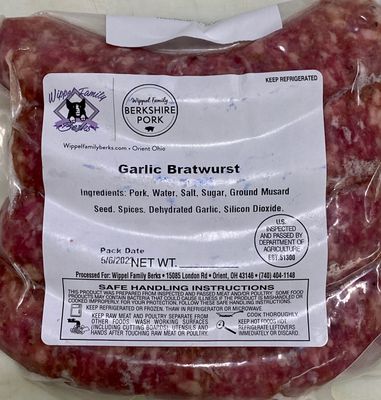 Garlic Bratwurst