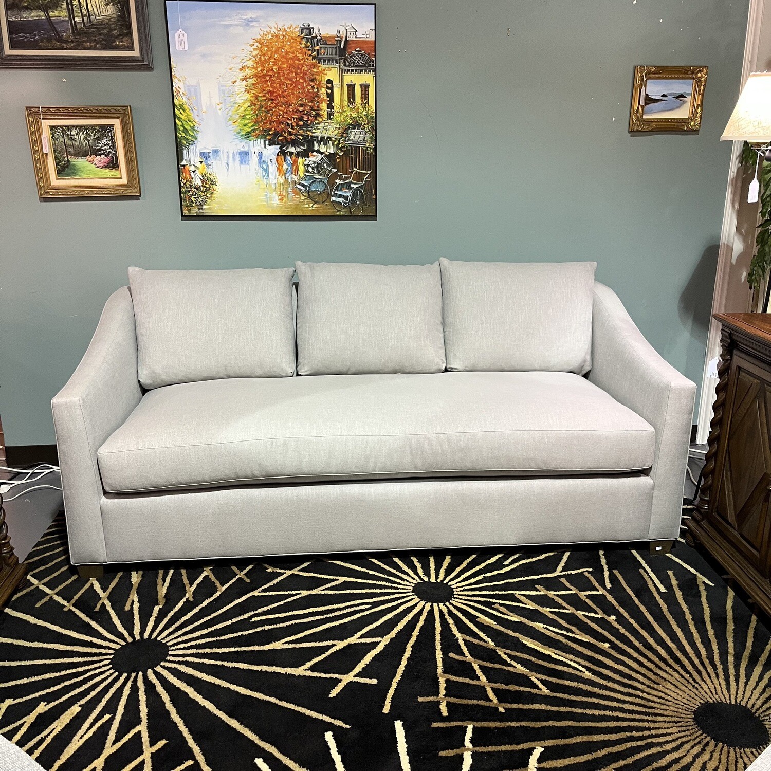 Maiden Home "Sullivan" Sofa in Performance Linen