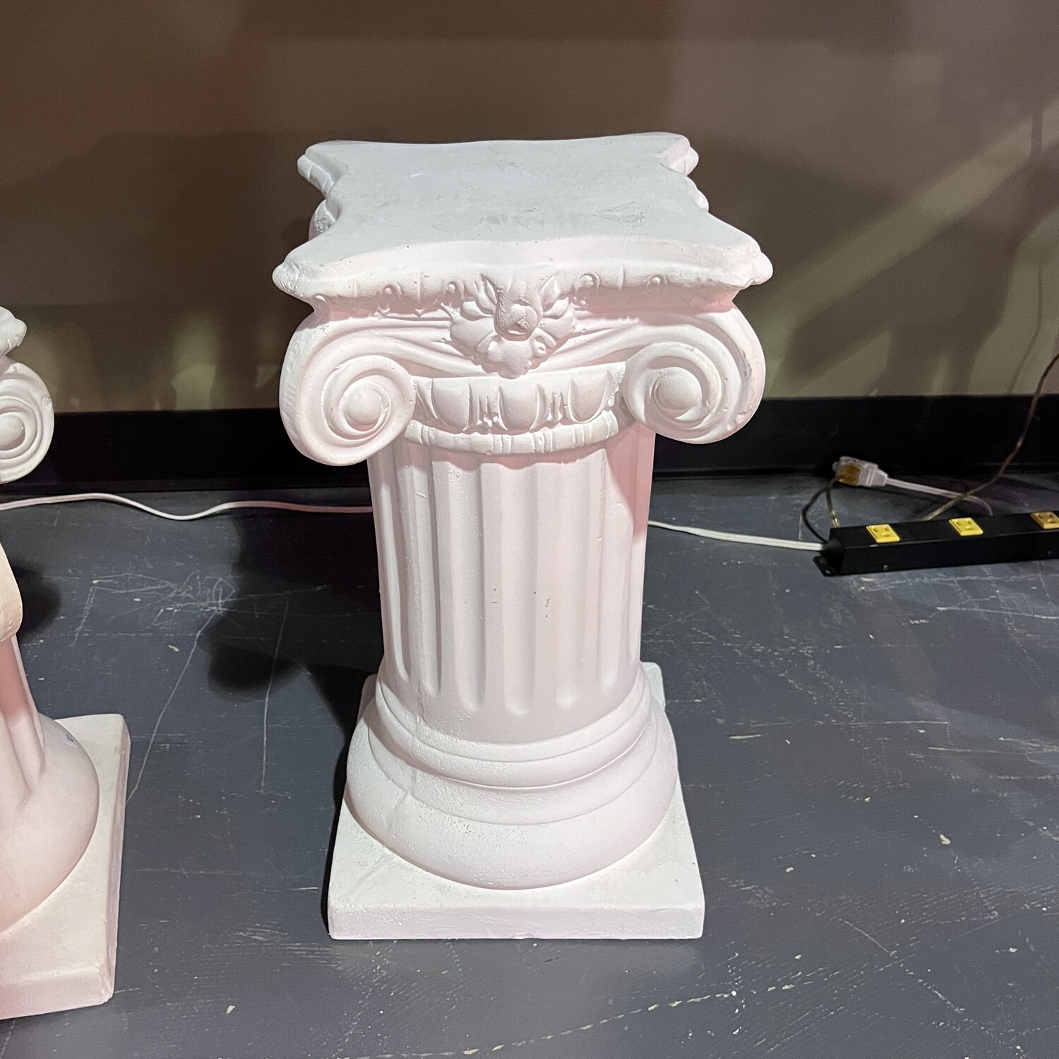 Plaster Doric Column Pedestal - Large