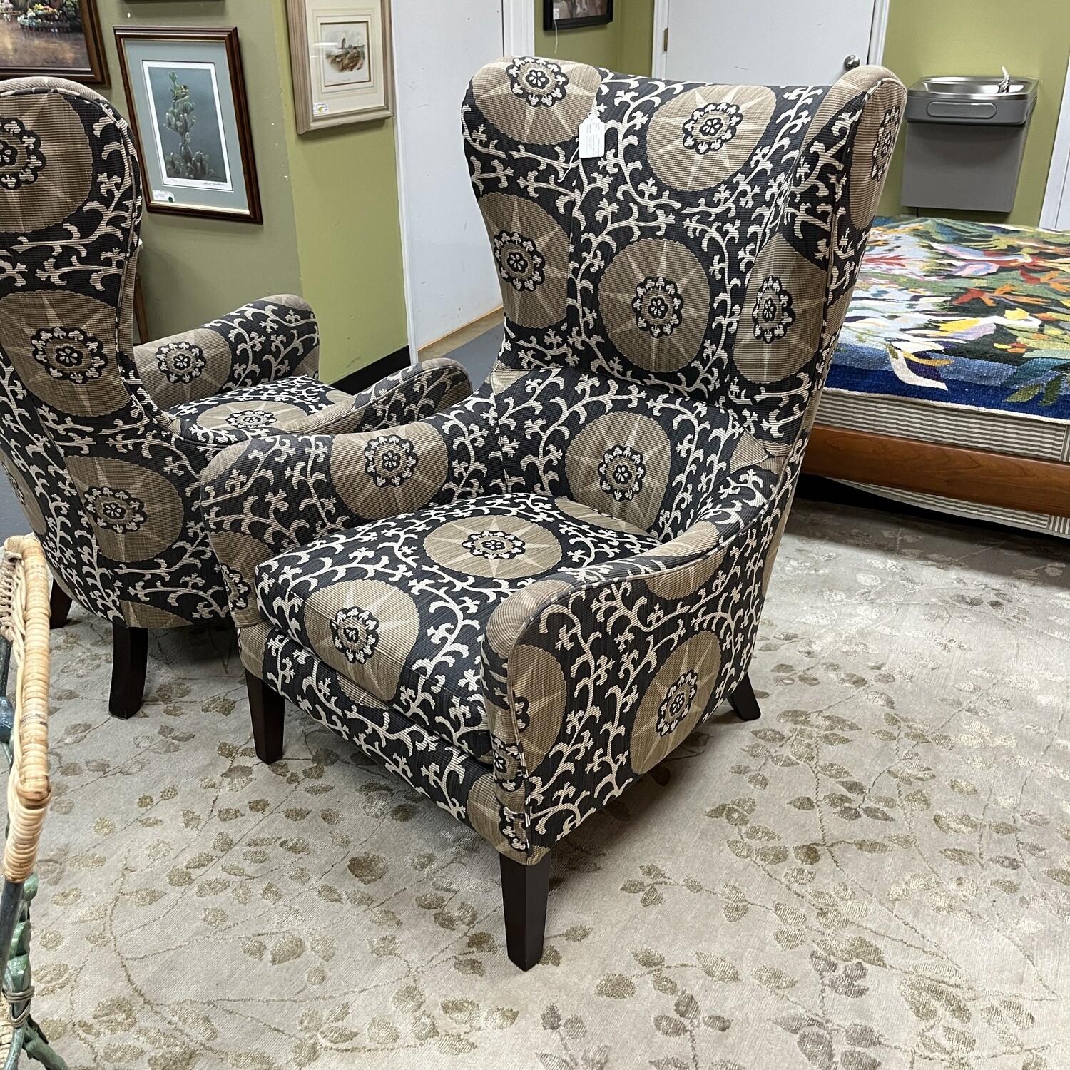 Lee Industries Modern Wingback Chair