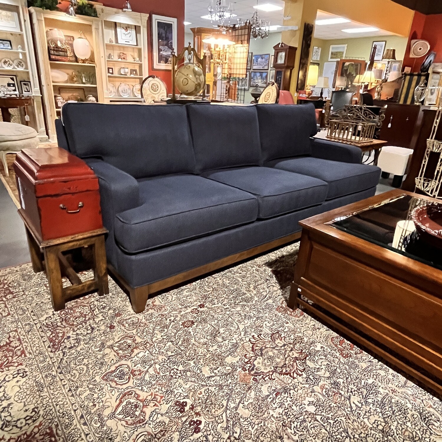 Ethan Allen SixCushion Sofa