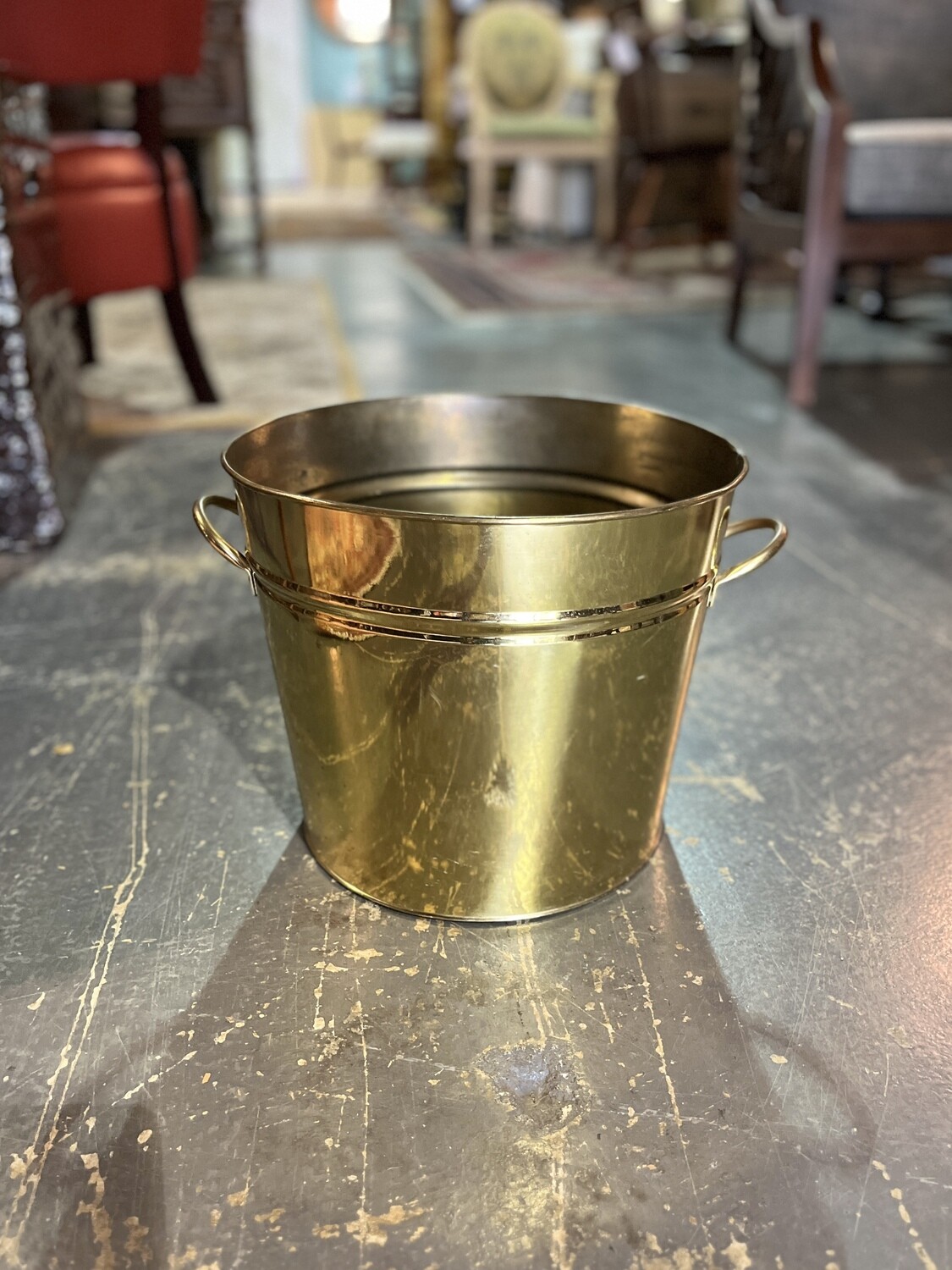 Brass Fireplace Ash Bucket