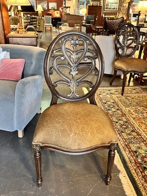 PAIR of Oval Back Side Chairs