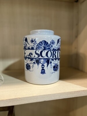 Delft Ceramic Pharmacy Jar