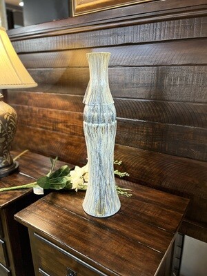 Glazed Pottery Tall Vase