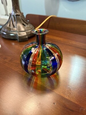 Midcentury Modern Italian Art Glass Vase