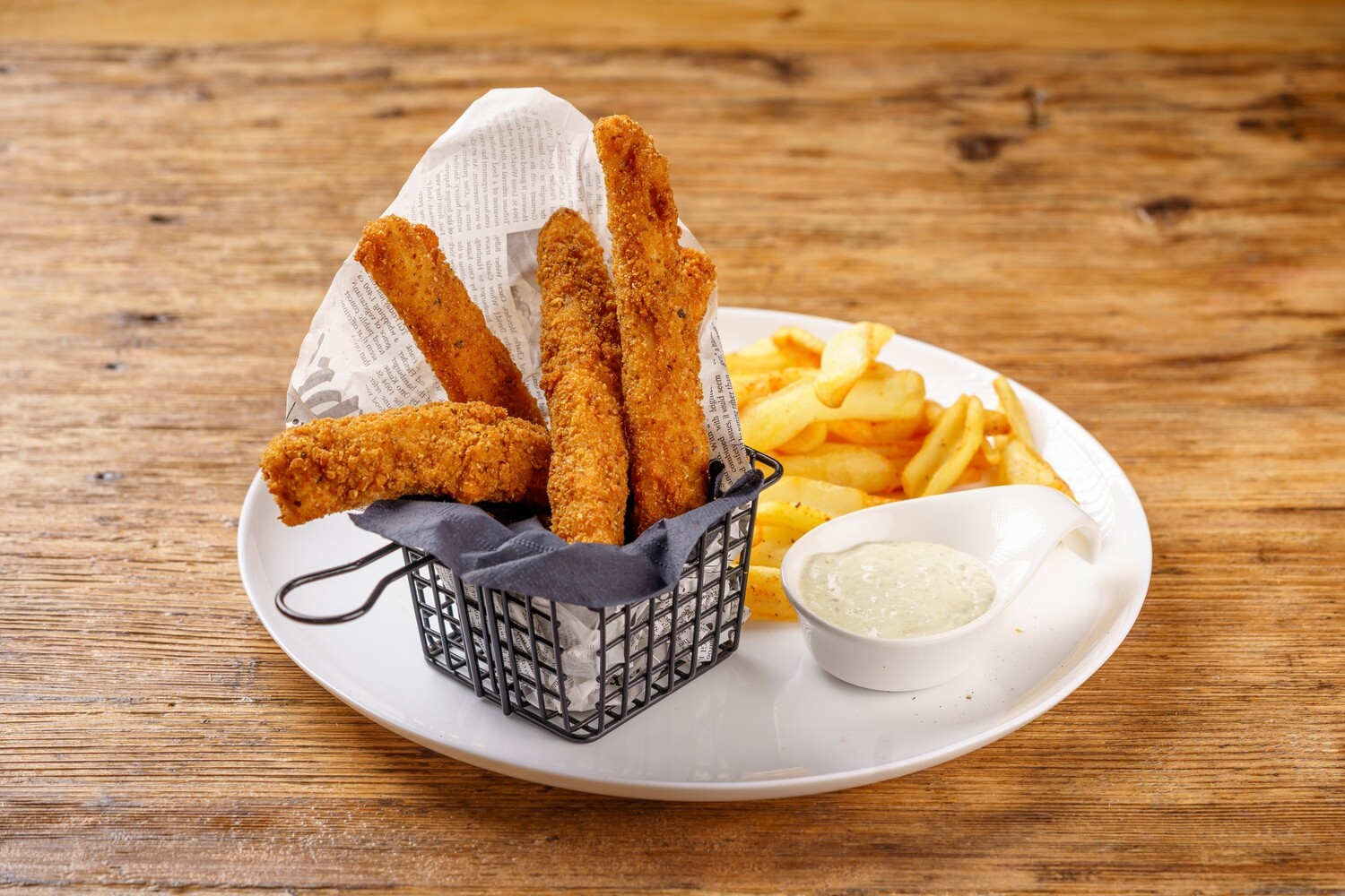Fish and chips Fish and chips