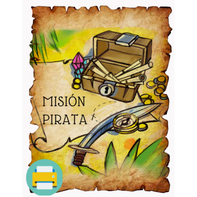 La Misión Pirata (imprimible)