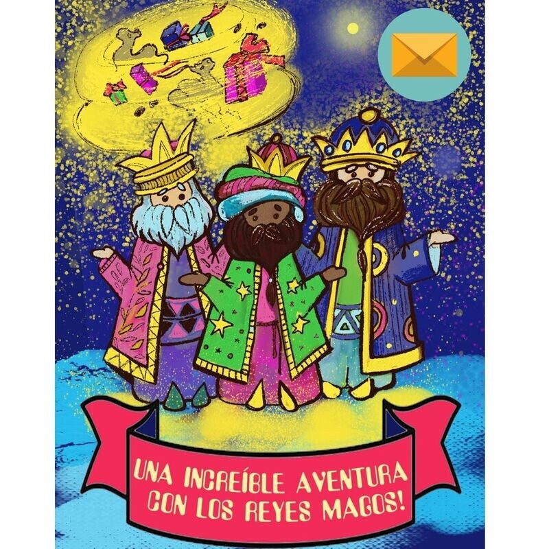Una increíble aventura con los Reyes Magos - Escape room en sobre Una increíble aventura con los Reyes Magos - Escape room en sobre