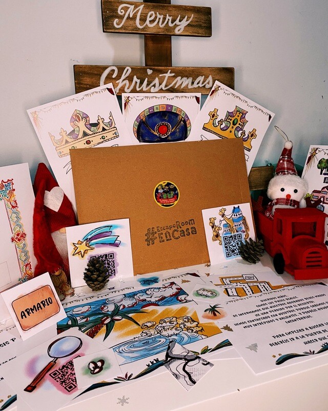 Una increíble aventura con los Reyes Magos - Escape room en sobre