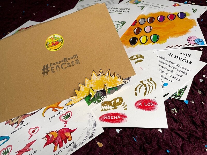Dino Swish-Swish - Escape room en sobre