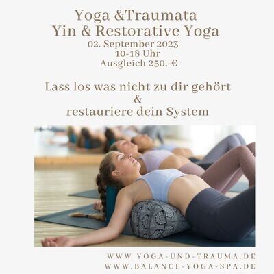 Yin Yoga + Restorative Yoga