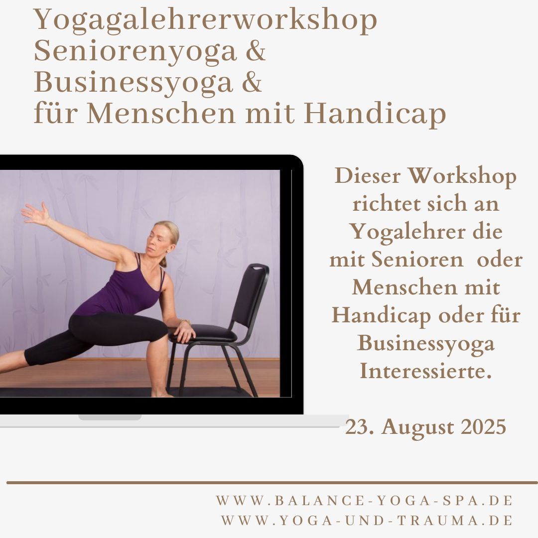Senioren & Businessyoga & Menschen mit Handicap