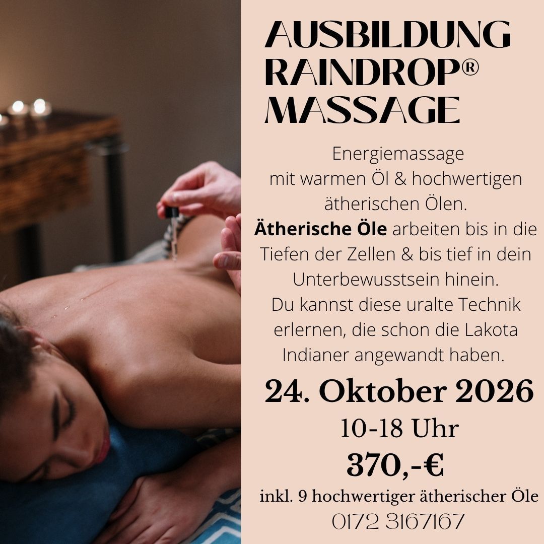 RAINDROP® Massage Ausbildung