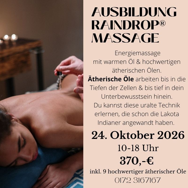 RAINDROP® Massage Ausbildung