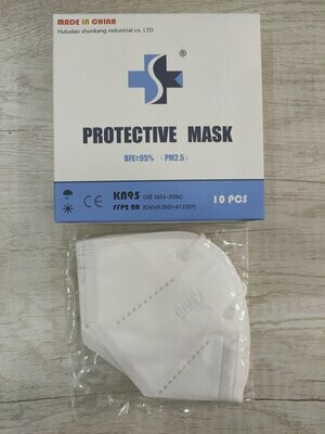 KN95 FFP2 face masks 10 Pack