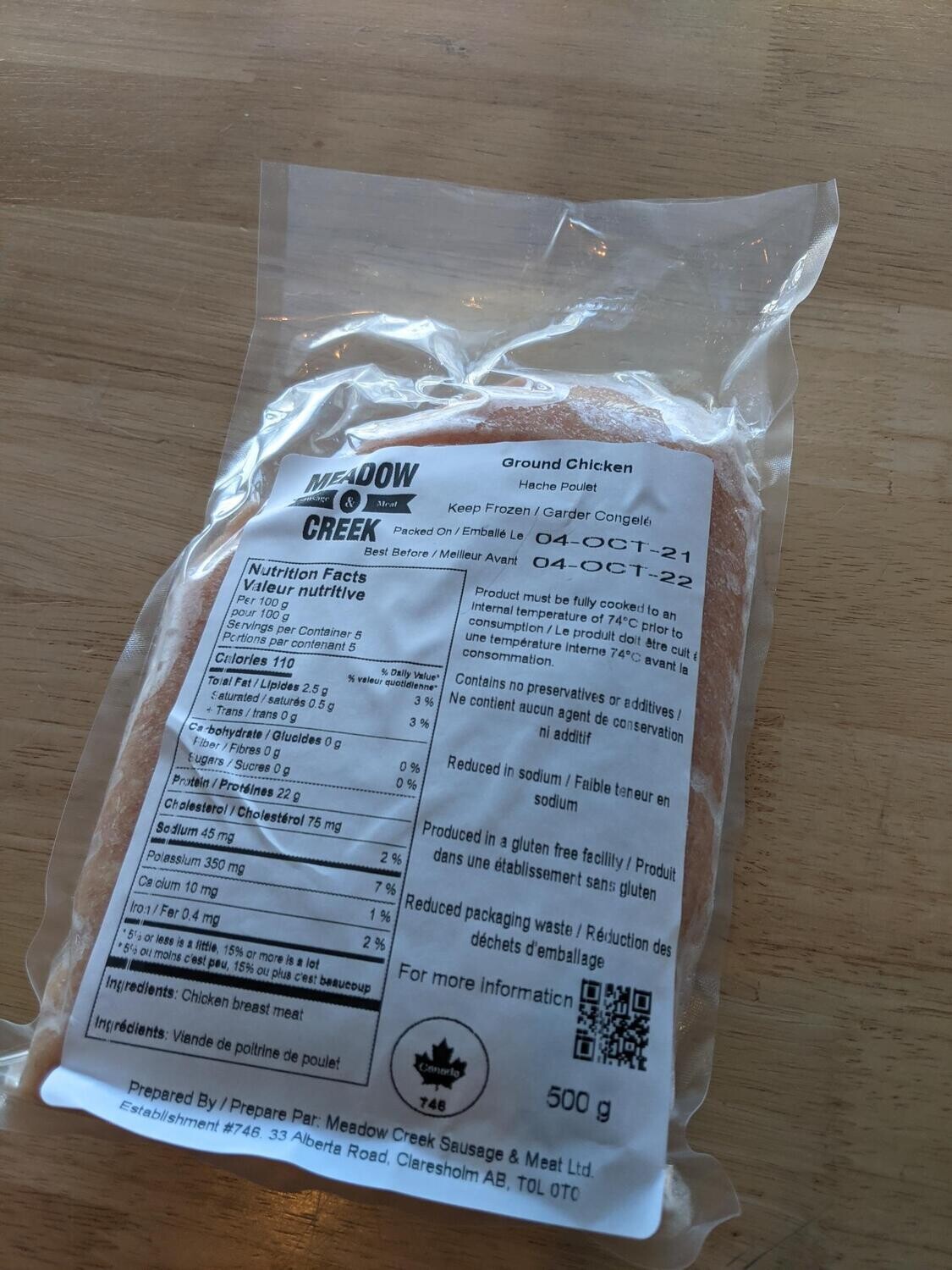 Ground Chicken (450 gr)