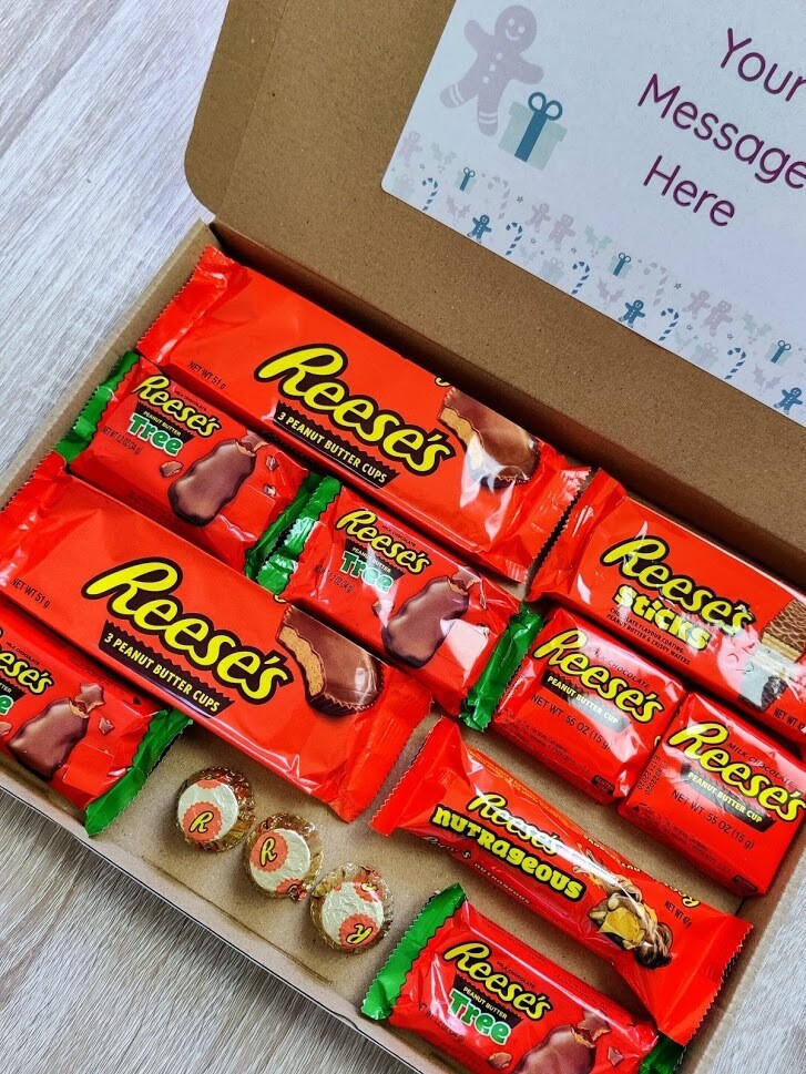Large Reeses Christmas Gift Box