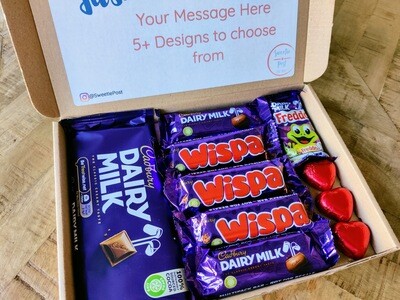 Cadbury &amp; Hearts Gift Box Hamper