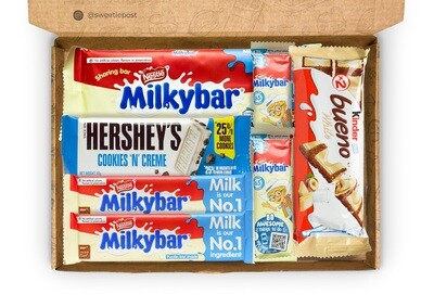 White Chocolate Gift Box Hamper