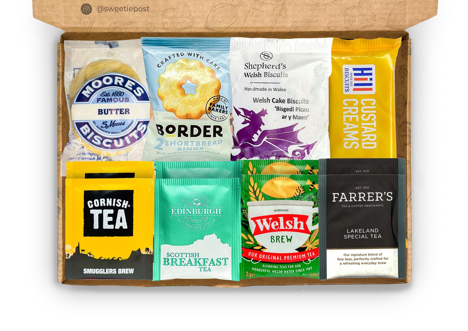 Tea and Biscuits Letterbox Hamper