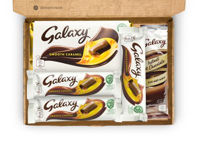 Galaxy Caramel Gift Box Hamper