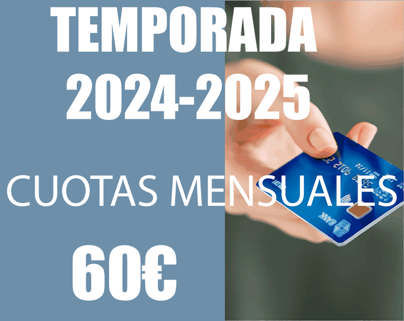 Cuotas  temporada 2024-2025