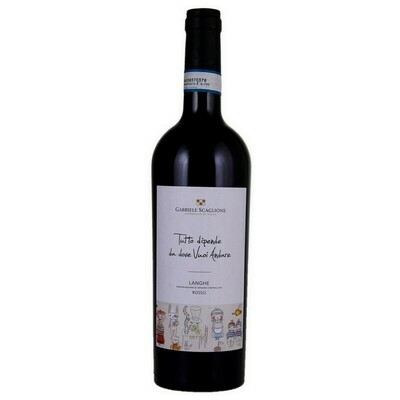 LANGHE ROSSO DOC “TUTTO DIPENDE DA DOVE VUOI ANDARE” - GABRIELE SCAGLIONE LANGHE ROSSO DOC “TUTTO DIPENDE DA DOVE VUOI ANDARE” - GABRIELE SCAGLIONE