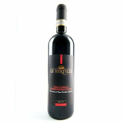 VINO NOBILE DI MONTEPULCIANO DOCG - LE BERTILLE VINO NOBILE DI MONTEPULCIANO DOCG - LE BERTILLE