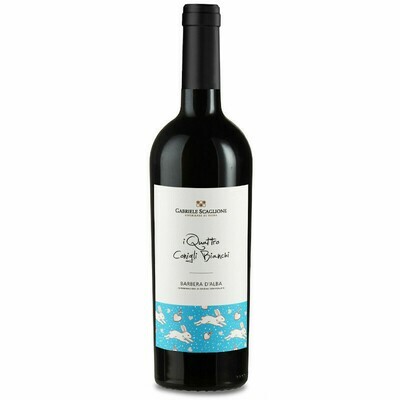 BARBERA D’ALBA DOC “I QUATTRO CONIGLI BIANCHI” - GABRIELE SCAGLIONE BARBERA D’ALBA DOC “I QUATTRO CONIGLI BIANCHI” - GABRIELE SCAGLIONE