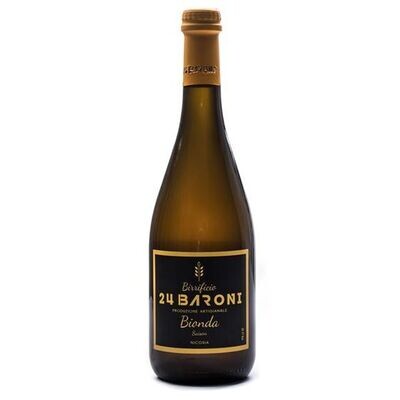 Birra Bionda Saison 75 cl - Birrificio 24 Baroni Birra Bionda Saison 75 cl - Birrificio 24 Baroni