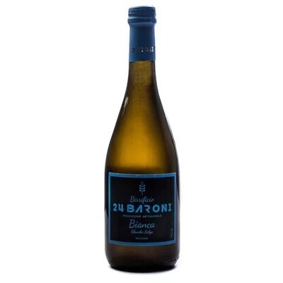 Birra Bianca Blanche Belga 75 cl - Birrificio 24 Baroni Birra Bianca Blanche Belga 75 cl - Birrificio 24 Baroni