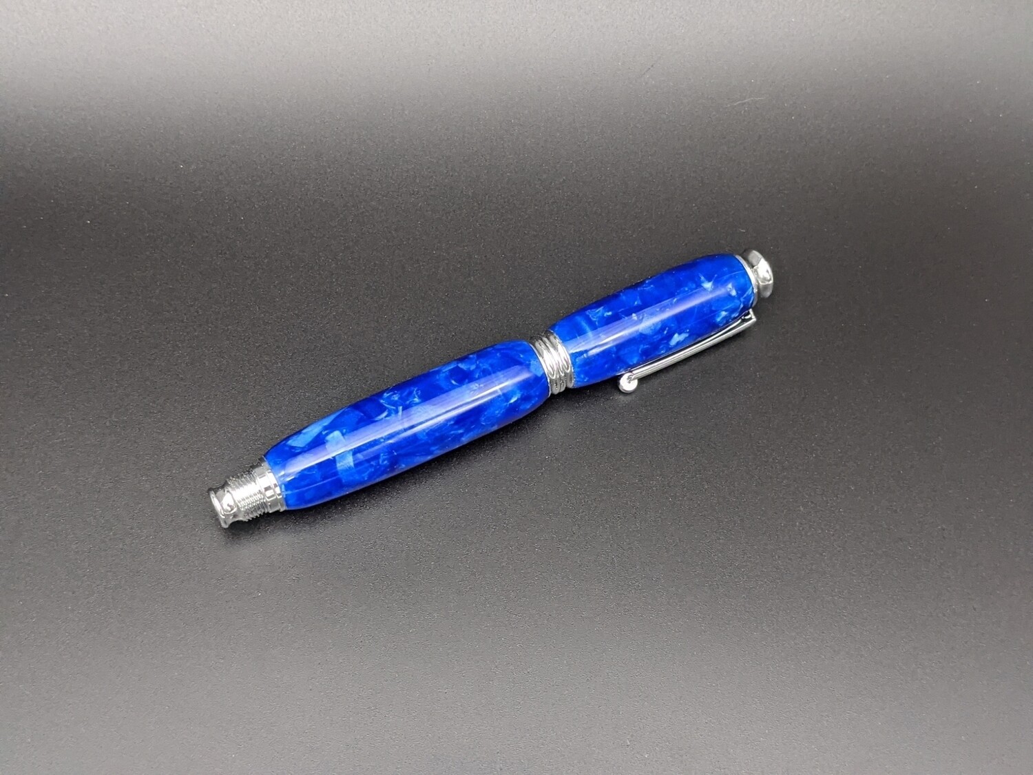 Metro Fountain Pens, Pen: Blue