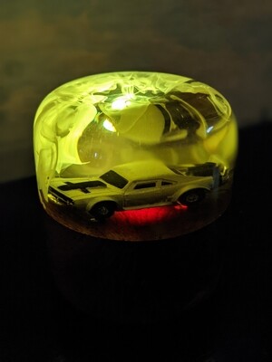 Epoxy scenes/lights/shift knobs