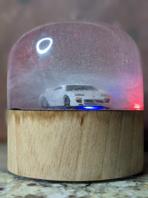 Snowy Supra Burnout