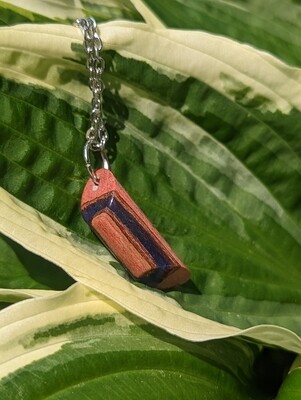 Liveedge epoxy necklace