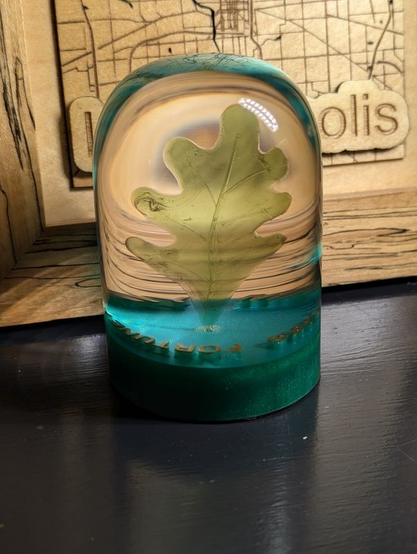 Mighty Oaks Epoxy piece