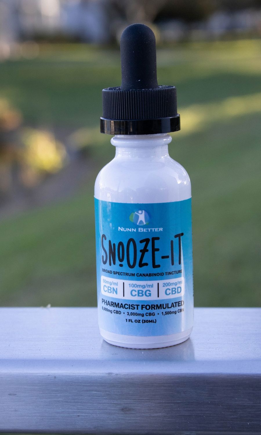 SNOOZE-IT Sleep Tincture – 6,000mg CBD + 3,000mg CBG + 1,500mg CBN | 10,500mg Total Cannabinoids