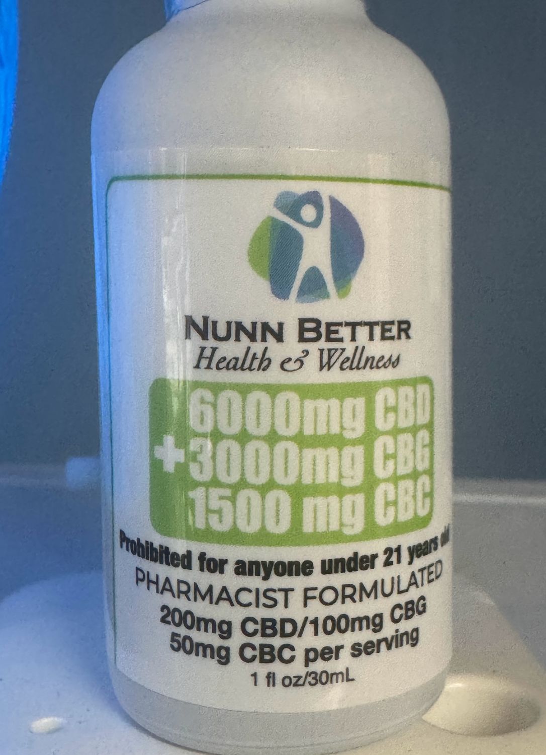 10,500mg of maximum strength, daily support with our most powerful enhanced tincture yet.  6,000 mg CBD + 3,000 mg CBG + 1,500 mg CBC in every bottle. Third-party tested. World-Class Potency!