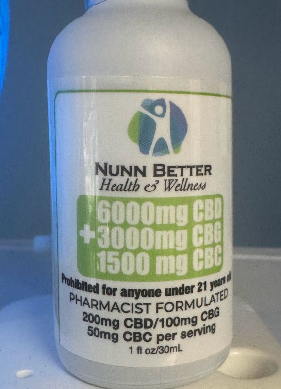 10,500mg of maximum strength, daily support with our most powerful enhanced tincture yet.  6,000 mg CBD + 3,000 mg CBG + 1,500 mg CBC in every bottle. Third-party tested. World-Class Potency!