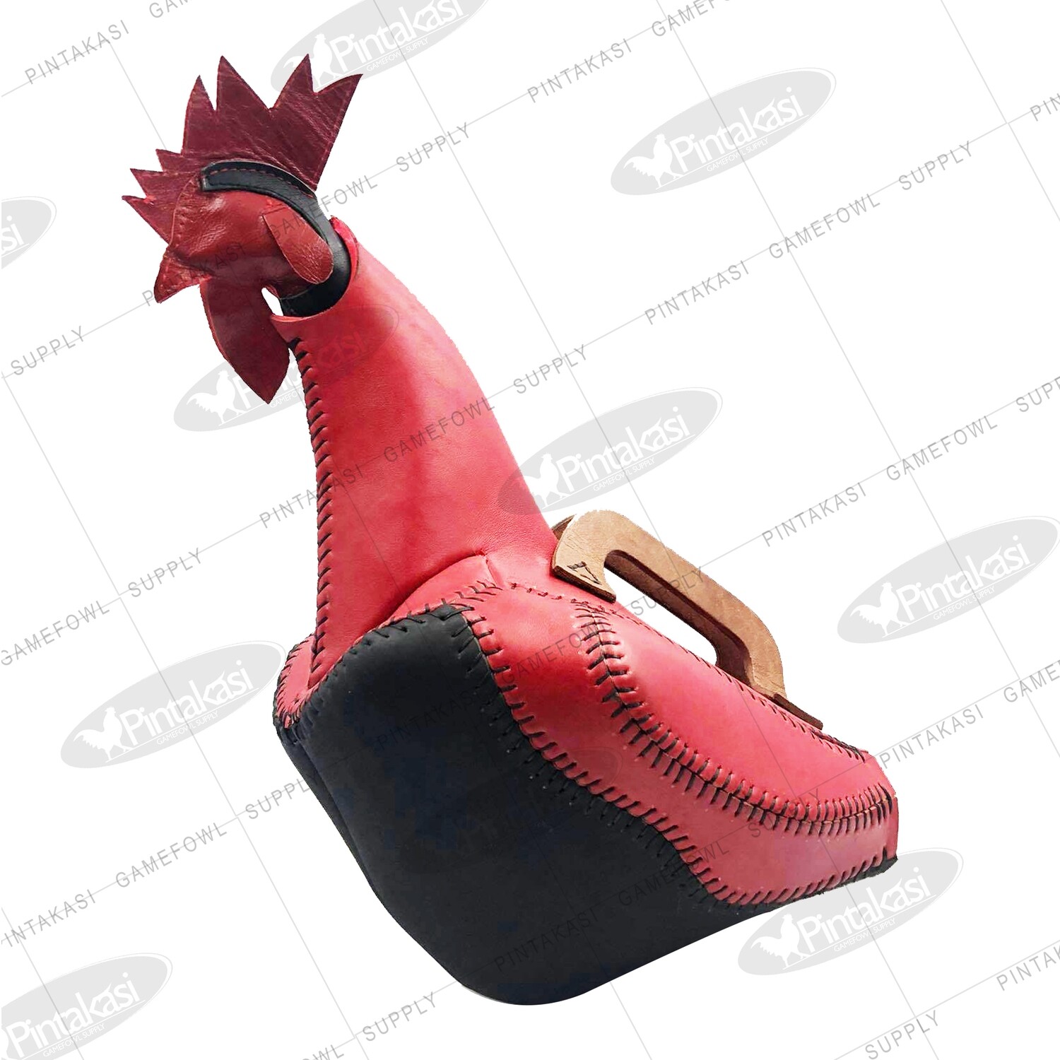BR Leather Dummy Cock Red
