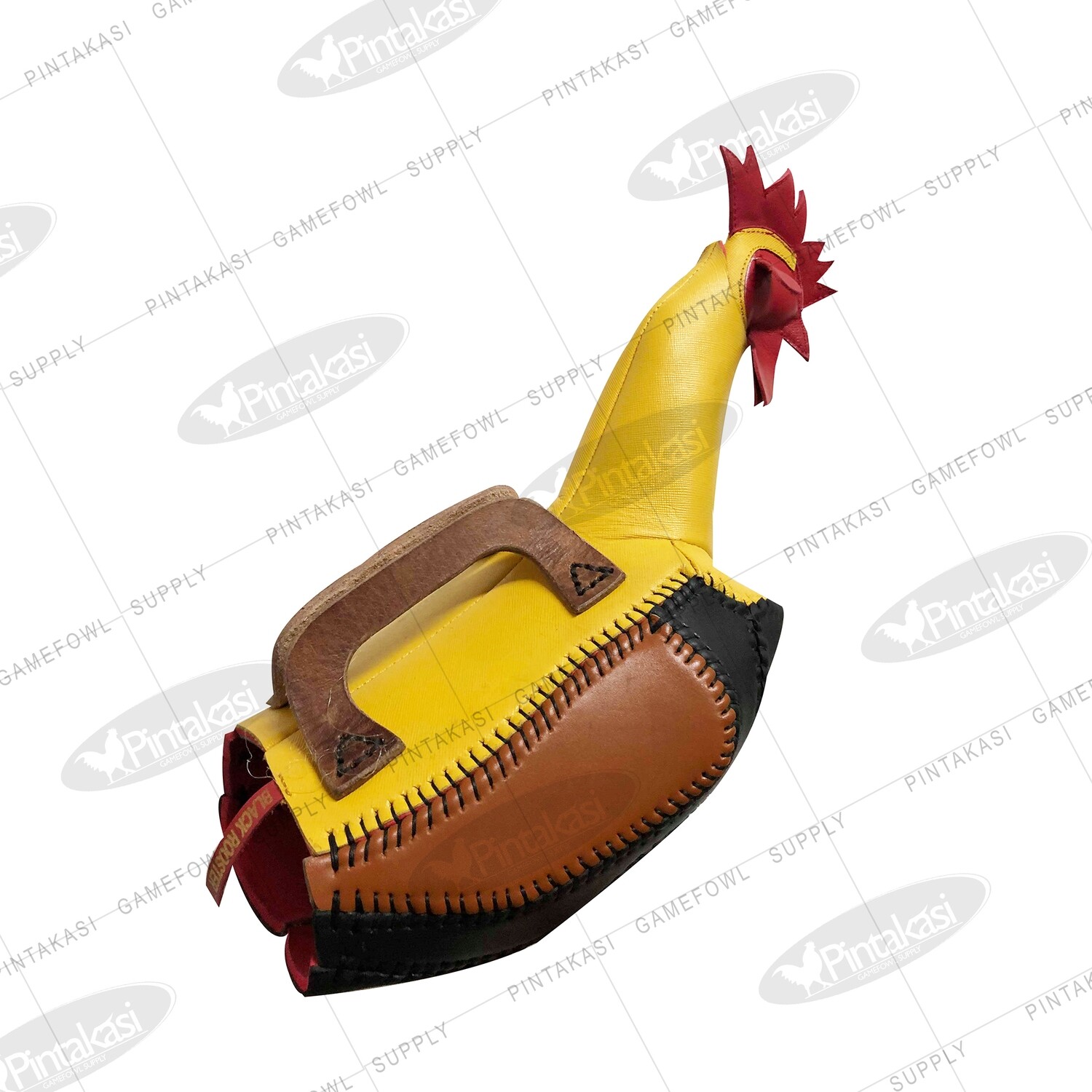 BR Leather Dummy Cock Yellow