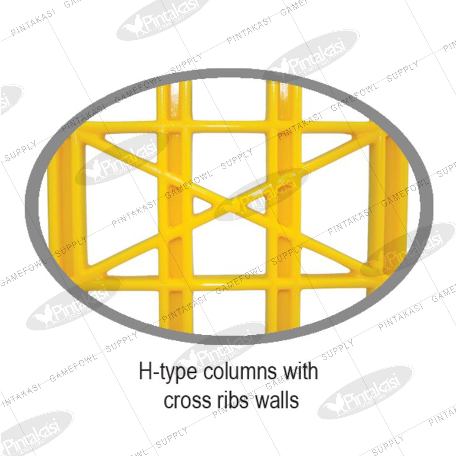 Yellow Chicken Crate