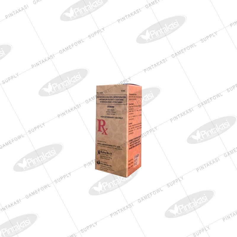 Otiderm eardrops